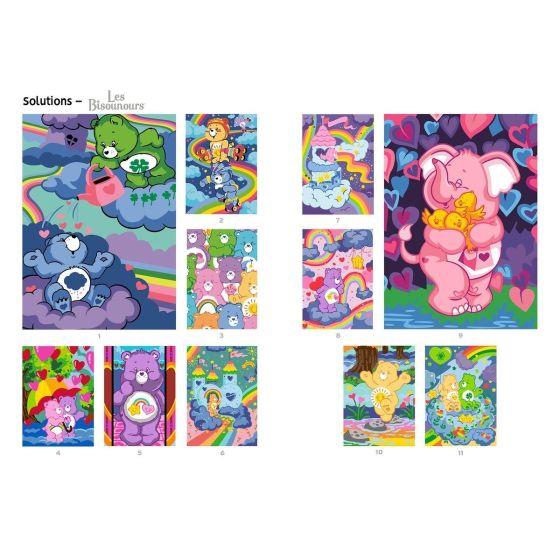 Coloriages mystères – Bisounours – Livre | Art & Loisirs