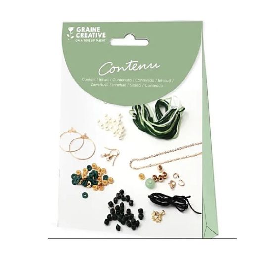 Kit bijoux DIY Jade – Collier, bracelet et boucles d’oreilles