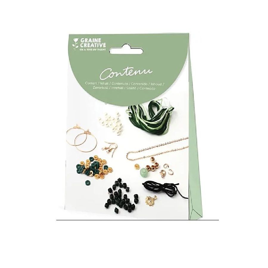 Kit bijoux DIY Jade – Collier, bracelet et boucles d’oreilles