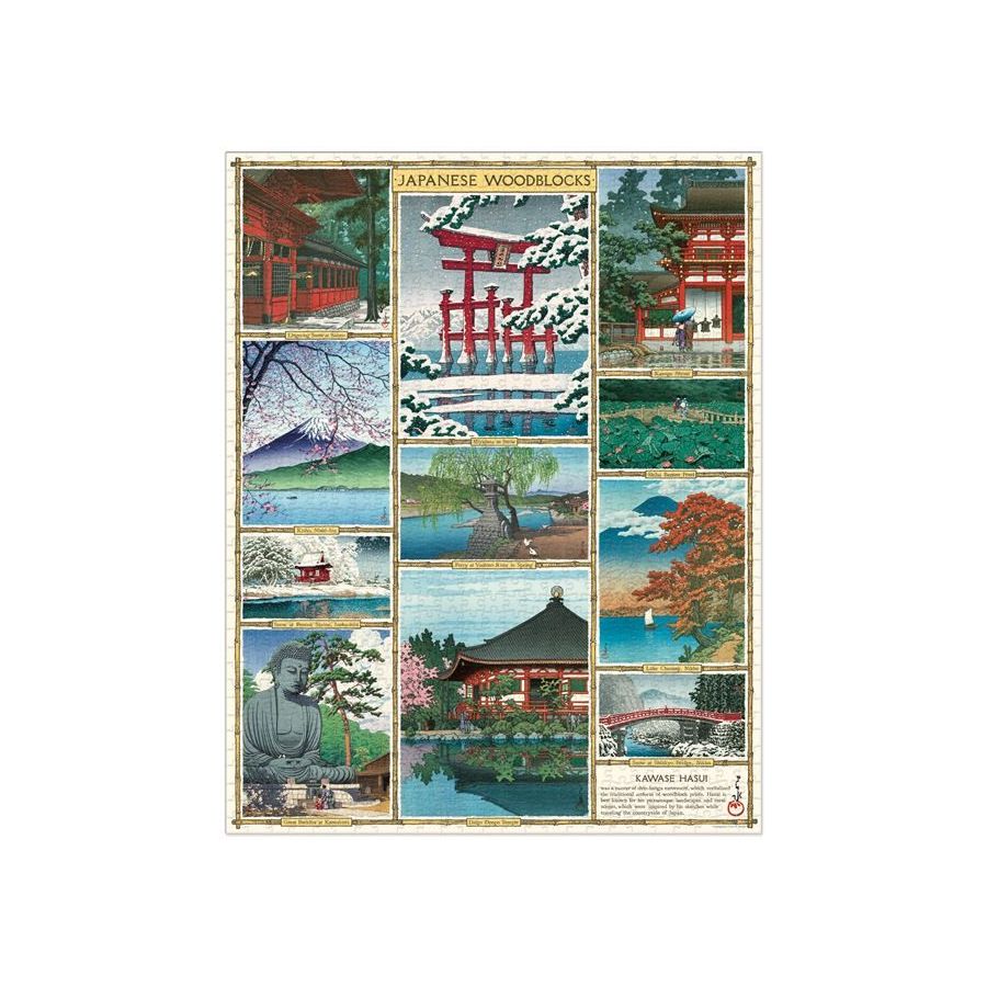 Puzzle Cavallini Estampes Japonaises 1000 | Art & Loisirs