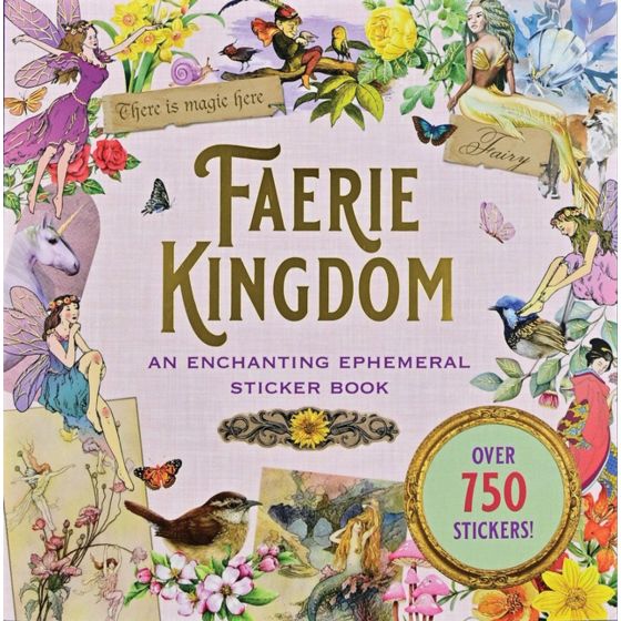 Livre d’autocollants Faerie Kingdom – 750 stickers – 50 pages