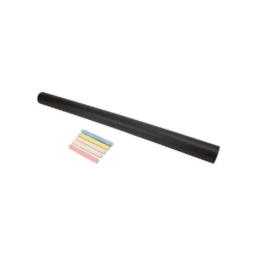 Tableau Adhesif Noir en Rouleau 45x150 cm