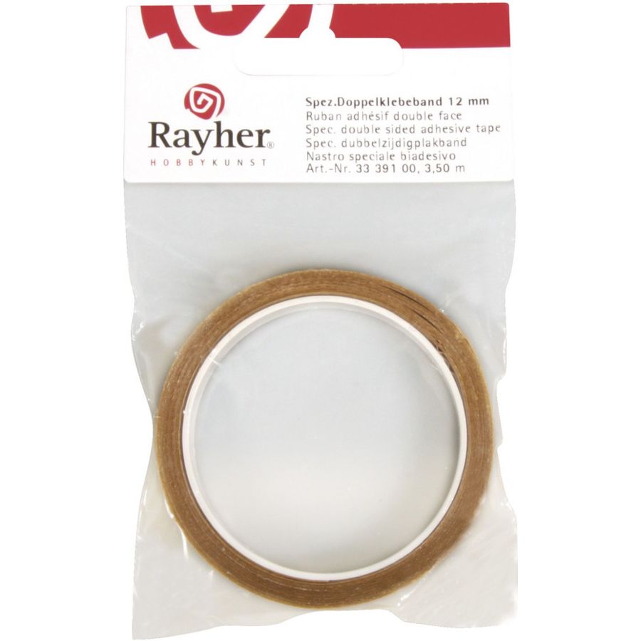 Ruban adhésif double-face 12mm Rouleau 3, 5 m