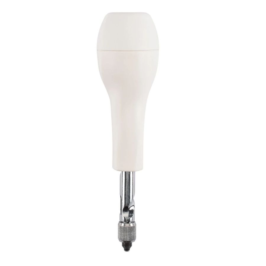 Poinçon avec 3 Extrémités Métal/Plastique Blanc 15.4 x 4.5 x 3.2 cm