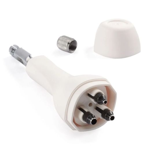 Poinçon avec 3 Extrémités Métal/Plastique Blanc 15.4 x 4.5 x 3.2 cm