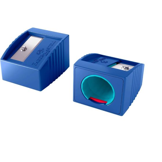 Taille-crayon individuel Grippy bleu