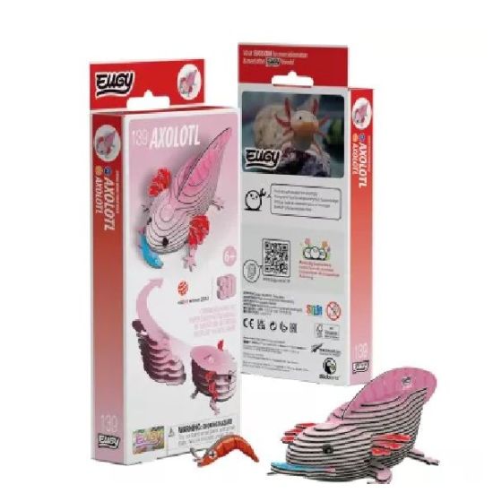 Eugy 3D Modele : Exolotl animal marin