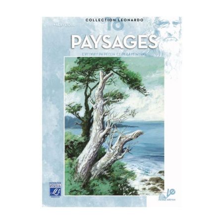 ALBUM N°16 PAYSAGE PEINT A L'ACRYLIQUE 