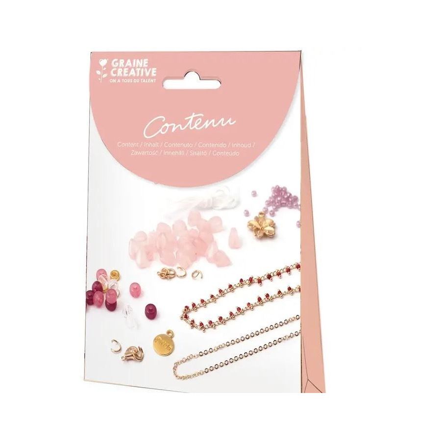 Kit Bijoux a faire soi-meme Quartz  - Graine Creative