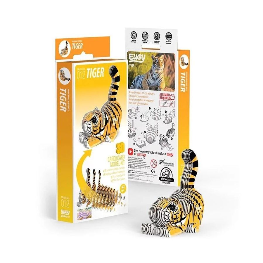 Eugy 3D Modele : Tigre animal sauvage