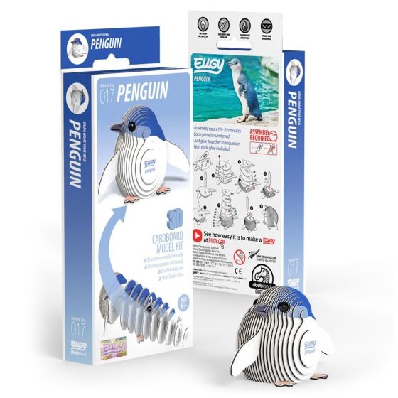 Eugy 3D Modele : Manchot animal marin