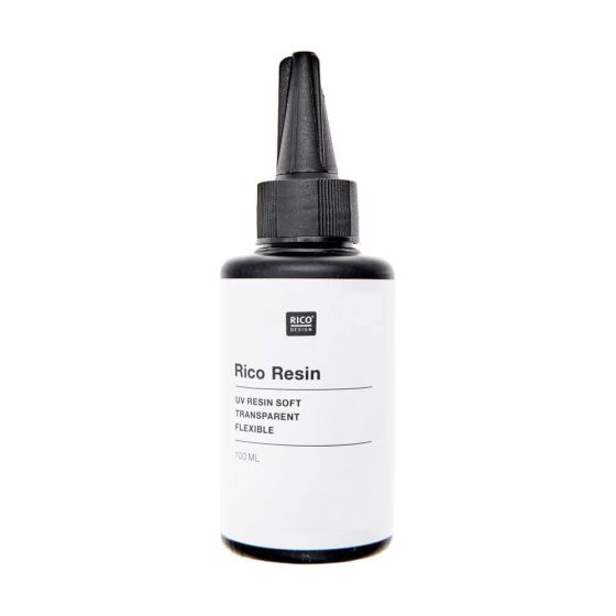 Résine UV Soft Transparent - 100mL - Rico Design