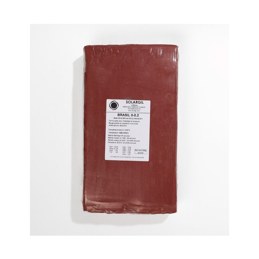 Grès Rouge Brasil CH. 0-0, 2 - Brasil 002 - 12, 5 kg