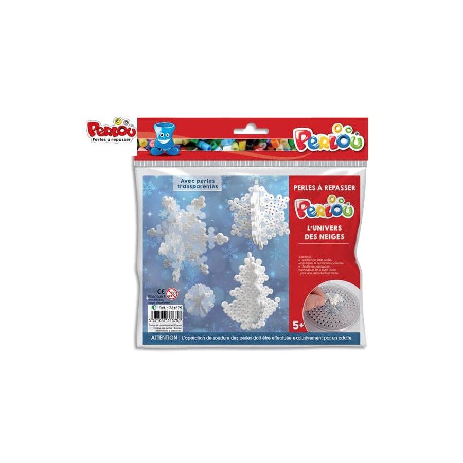 Kit Perles à Repasser Univers des Neiges | GRAINE CREATIVE Noël