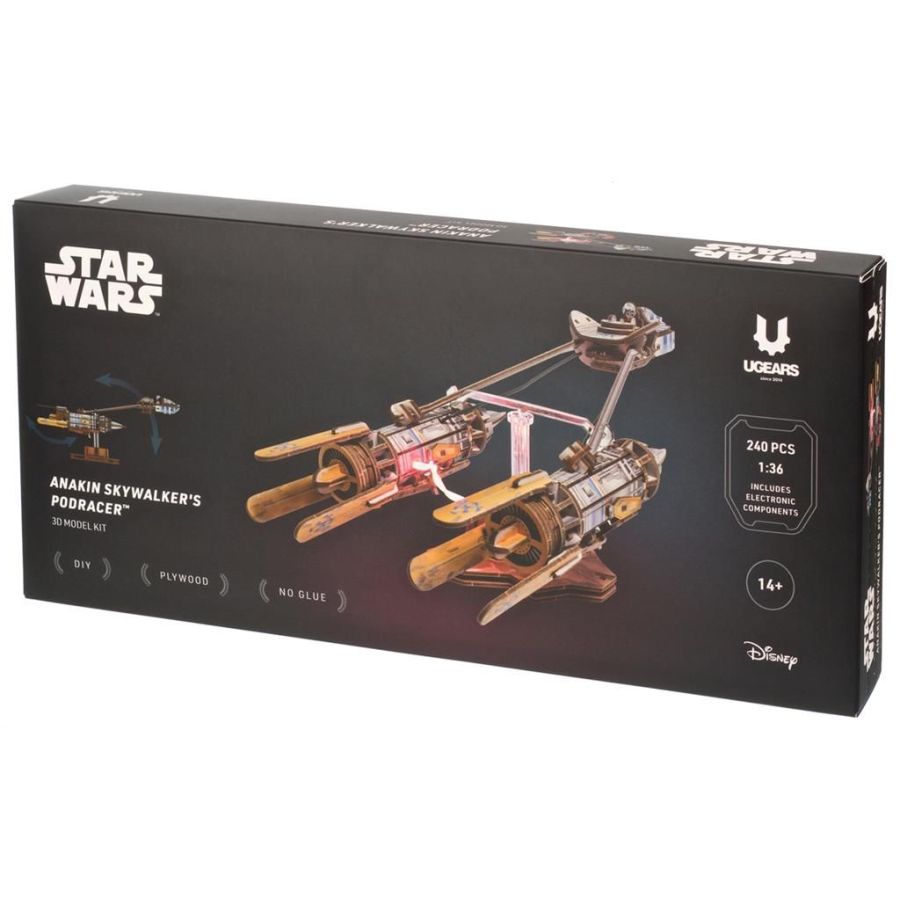Podracer d’Anakin Skywalker™ – Puzzle 3D en bois Ugears