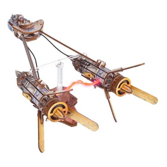 Podracer d'Anakin Skywalker™ Ugears | Puzzle 3D en Bois Star Wars avec LED | Art & Loisirs