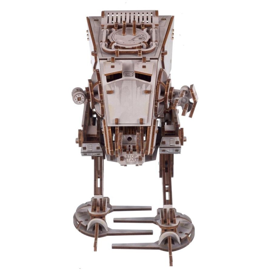 Maquette UGEARS STAR WARS AT-ST WALKER - Modèle Mécanique en Bois 370 Pièces