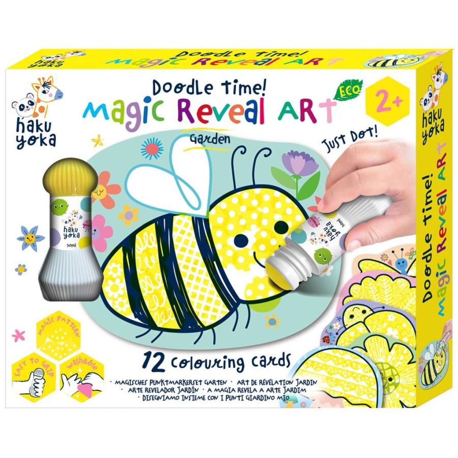 Haku Yoka Magic Reveal Art - Jardin - Jouet Éducatif pour Enfants