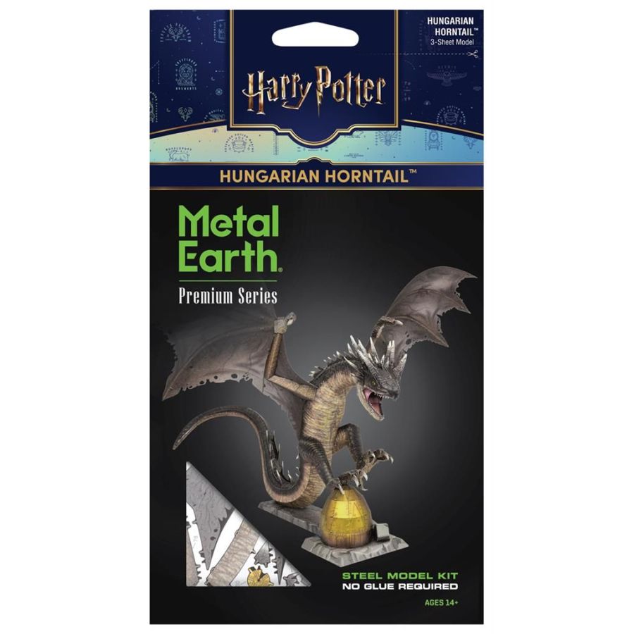 Metal Earth Premium Series Harry Potter Hungarian Horntail 3D Maquette métal