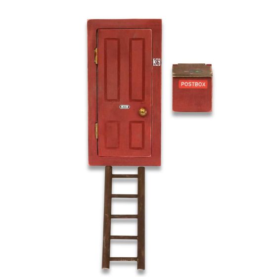 SAM&JULIA - Porte Petite Souris en Bois pour Maison des Souris - Créez l'univers de Sam et Julia