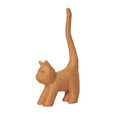 Chat (longue queue) 9,3x3,5x16,5 cm 