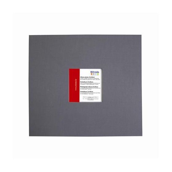 Album photo 30x30 cm - gris anthracite
