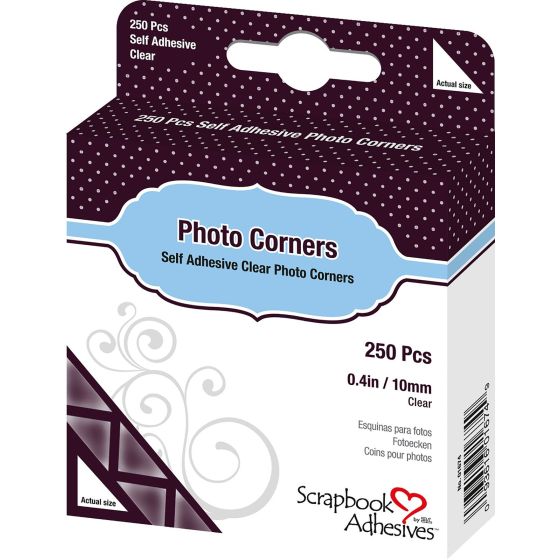 Photos corners : 250 Coins Photo Transparents  3L