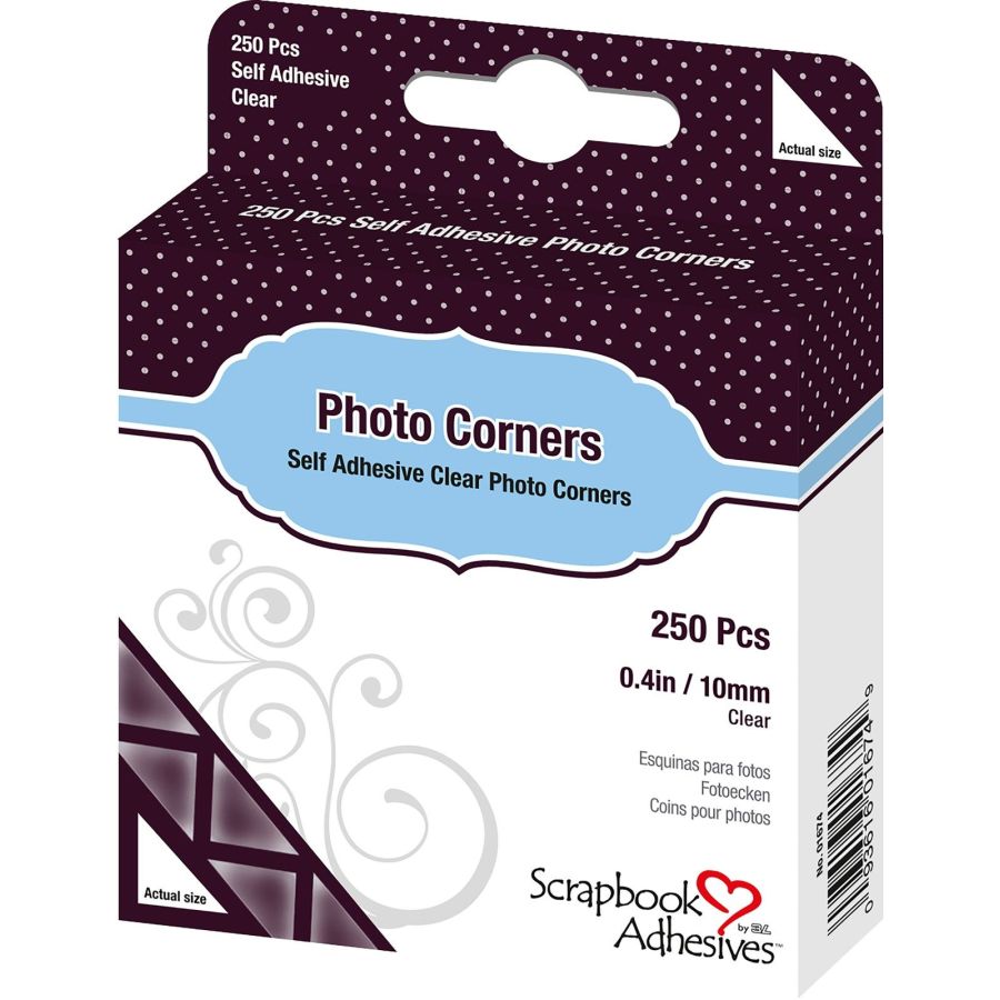 Photos corners : 250 Coins Photo Transparents  3L