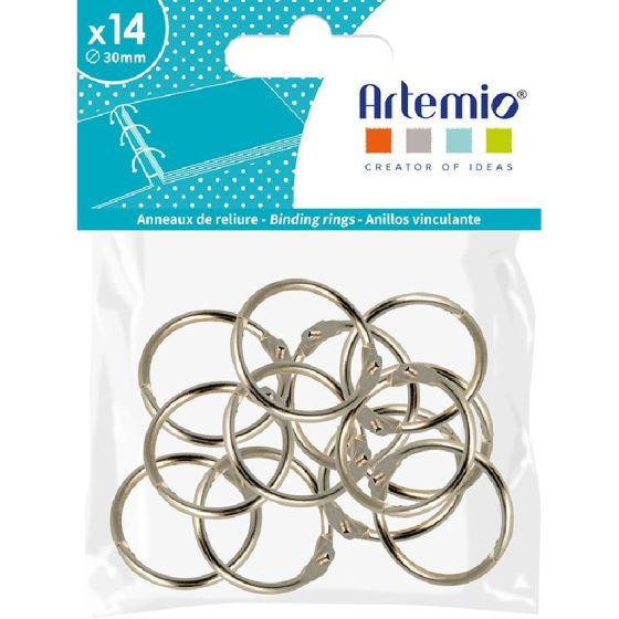 Anneaux de reliure Artemio 30mm | Scrapbooking & Albums