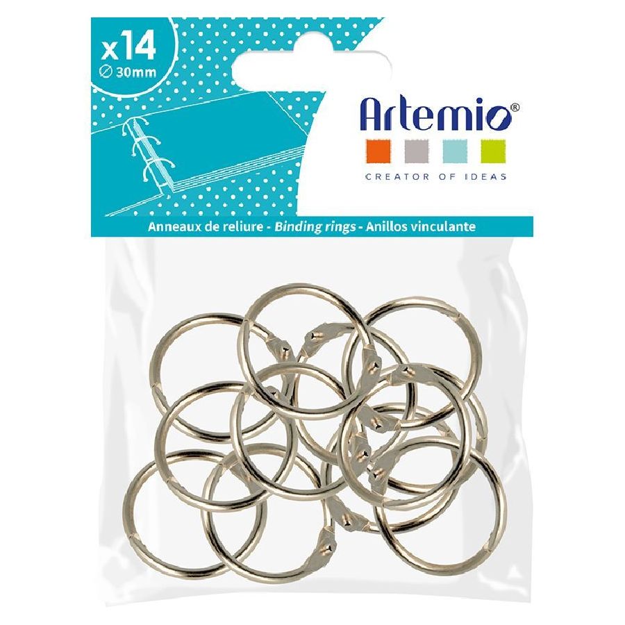 Anneaux de reliure Artemio 30mm | Scrapbooking & Albums