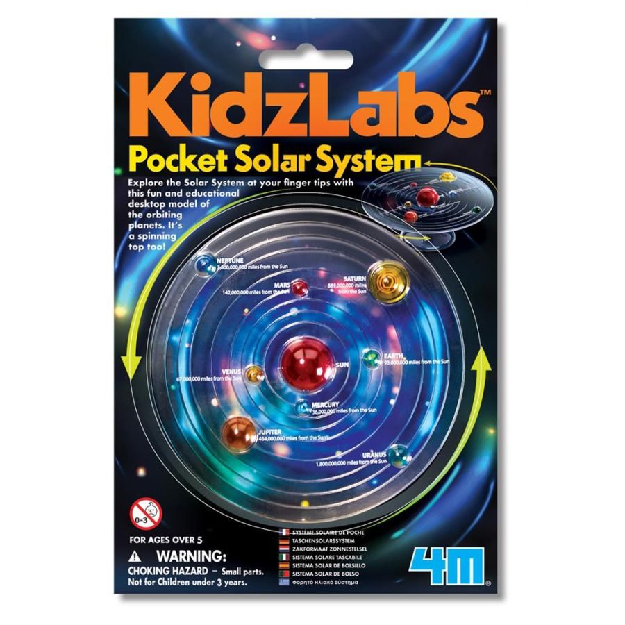 Système Solaire Kidzlabs 4M - Modèle Éducatif Interactif