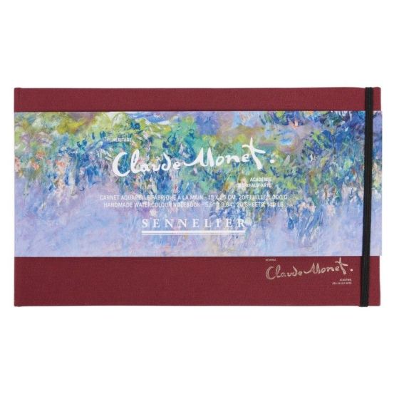Carnet aquarelle 300 g 15x25 cm SENNELIER - Claude Monet