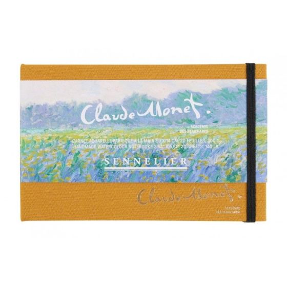 Carnet aquarelle 300 g 9x14 cm SENNELIER - Claude Monet