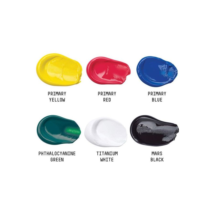 Set Peinture Acrylique Liquitex Basics - 6 | Art & Loisirs