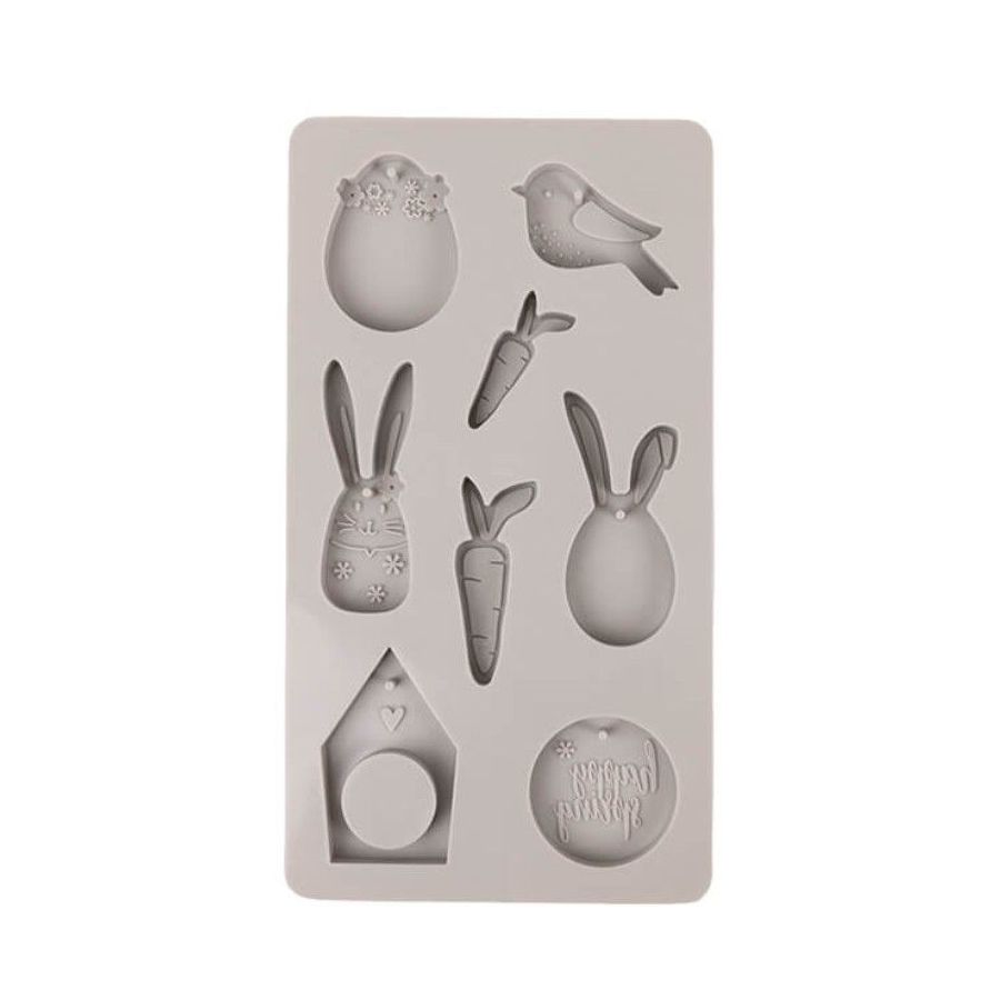 Moule en silicone joyeux printemps