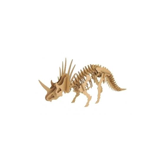 Maquette tricératops en carton