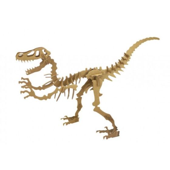 Maquette Vélociraptor Carton 3D - CTOP