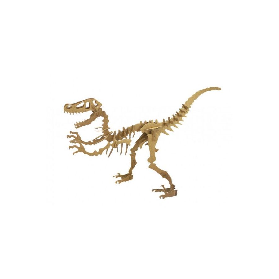 Maquette Vélociraptor Carton 3D - CTOP