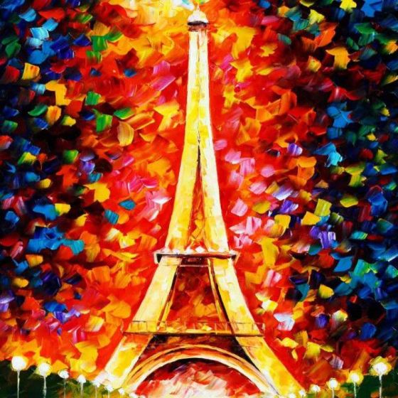 Peinture par numéro Tour Eiffel CTOP - Kit | Art & Loisirs