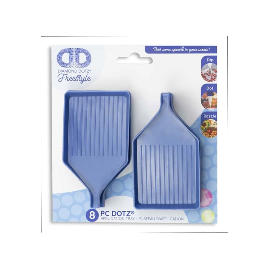 Pack 8 plateaux d'application