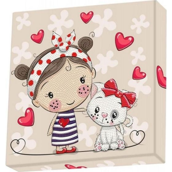 Broderie Diamond Dotz - Bons amis - 28x28
