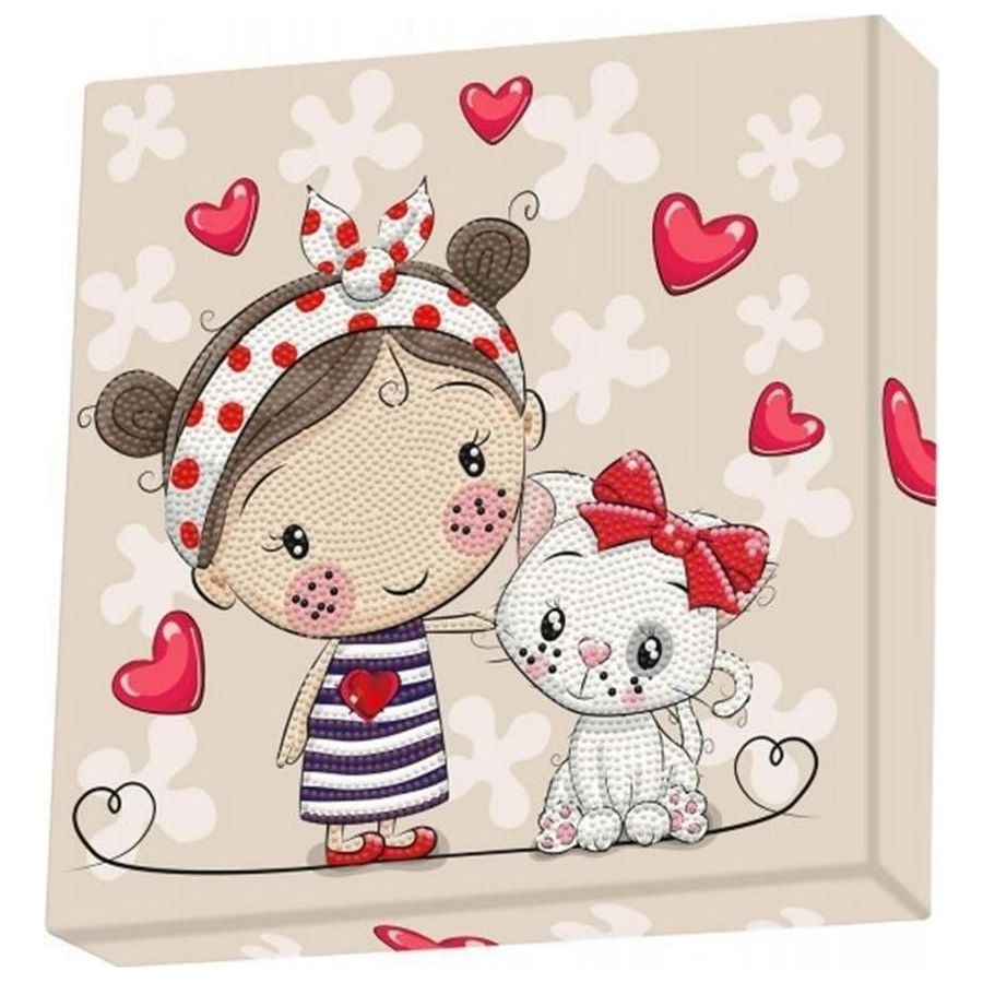 Broderie Diamond Dotz - Bons amis - 28x28