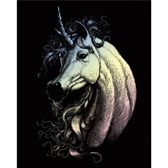 Royal Langnickel gravure d'art - Licorne holographique