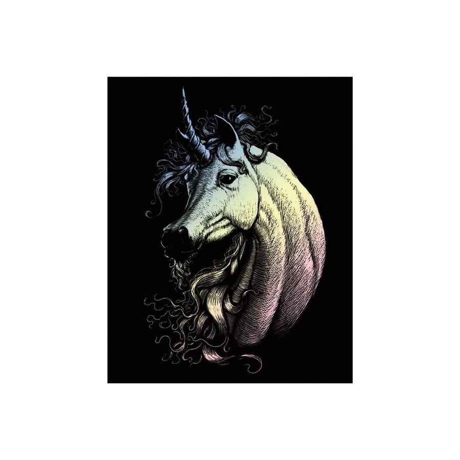 Royal Langnickel gravure d'art - Licorne holographique