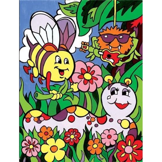 Royal Langnickel peinture à numéros - Bestioles d'éte