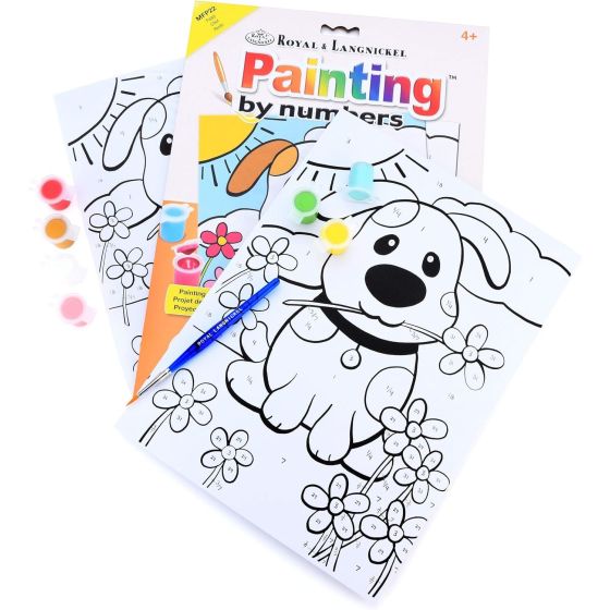 Royal Langnickel peinture à numéros - Chiot