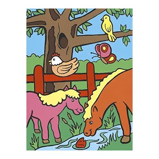Royal Langnickel peinture à numéros - Animaux de la ferme