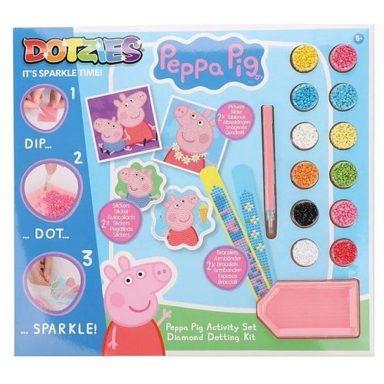 Broderie Diamond Dotz - Peppa pig