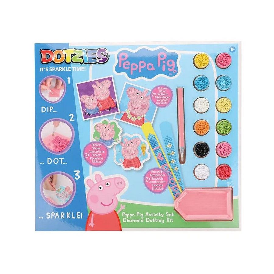 Broderie Diamond Dotz - Peppa pig