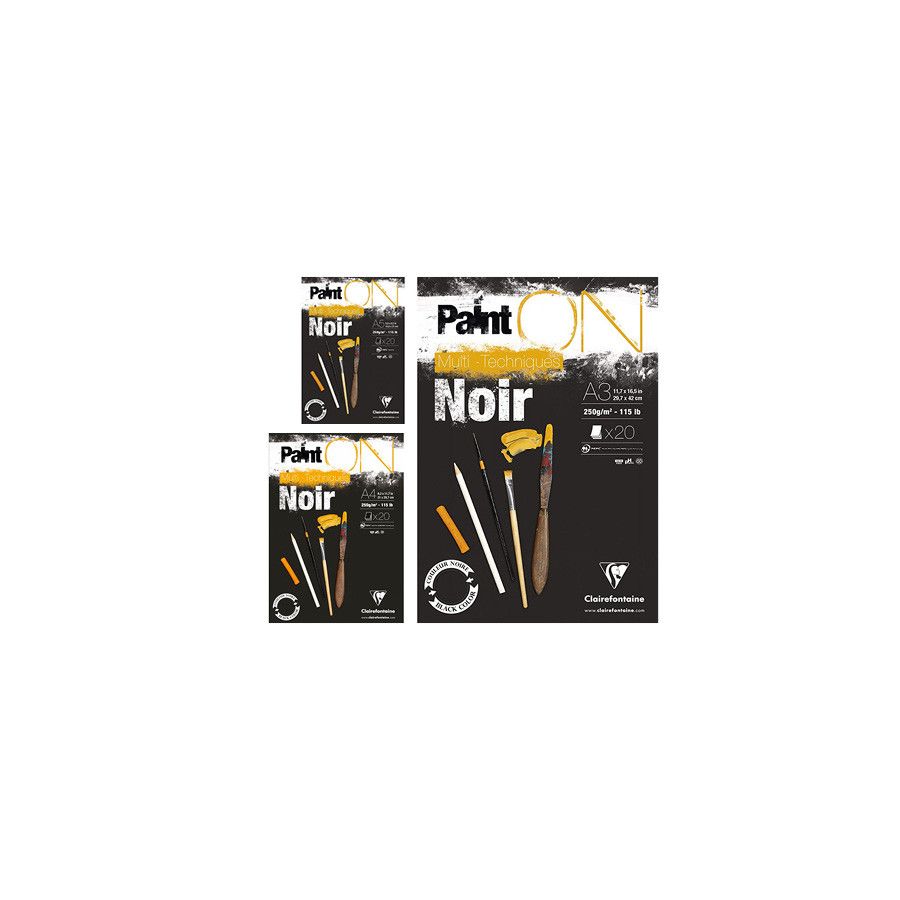 Bloc Paint'On Noir